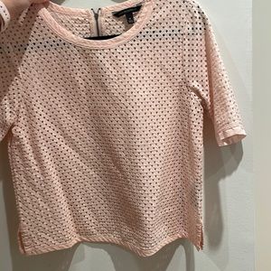 Banana republic blouse and pink